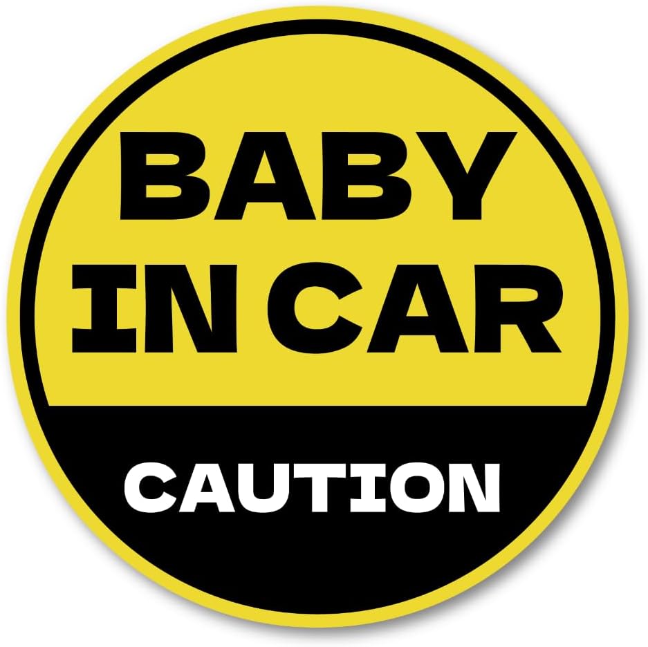 煽り抑止 Baby in Car ステッカー